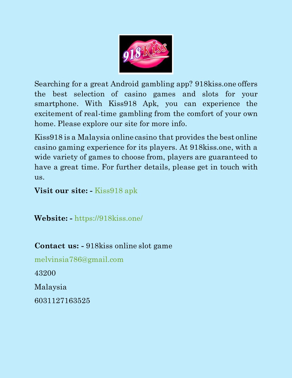 PPT Kiss918 Apk 918kiss one PowerPoint Presentation free download PPT Kiss918 Apk 918kiss one PowerPoint Presentation free download