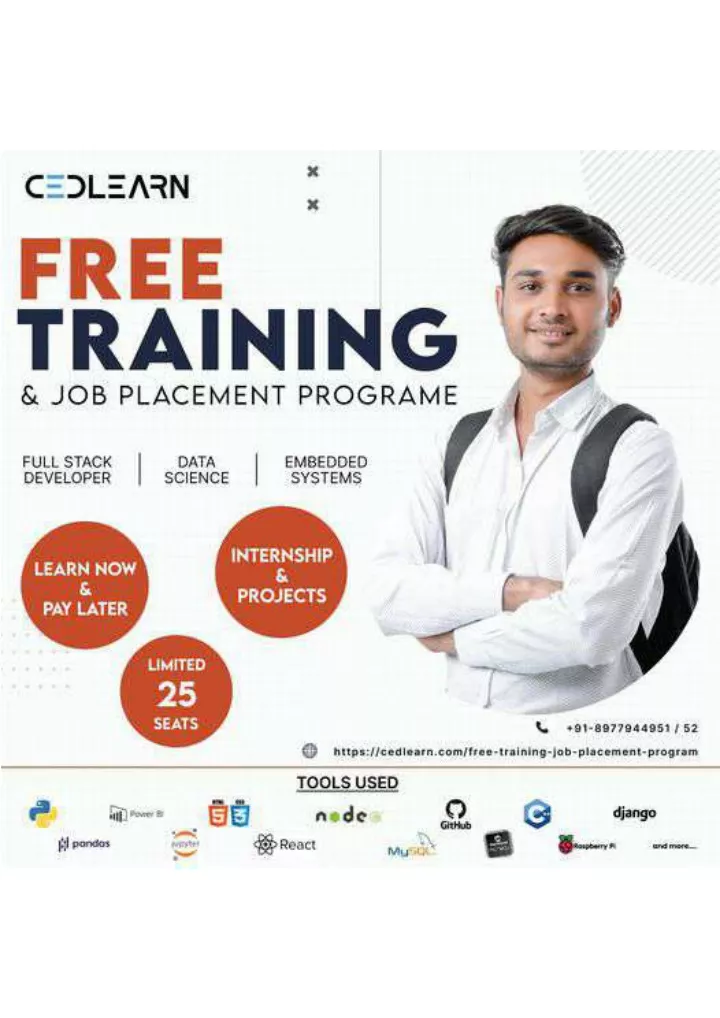 PPT - Free Training & job Placement Programe - Data Science PowerPoint ...