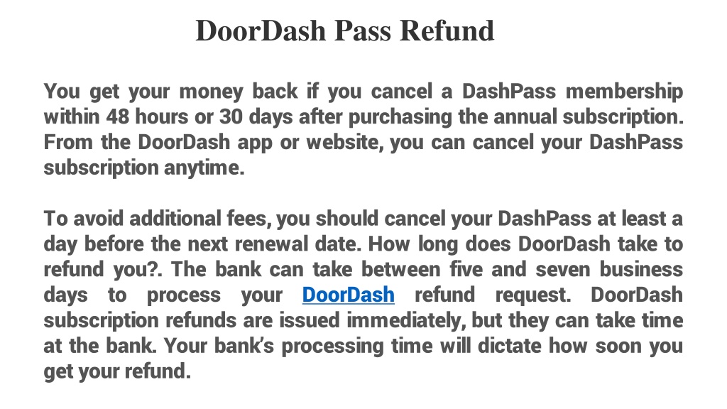 PPT Cancel DoorDash Pass Using Website PowerPoint Presentation, free