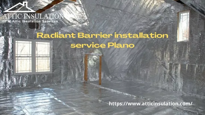radiant barrier installation service plano n.