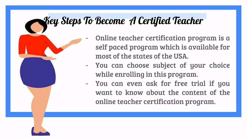 PPT How To Get Teaching Degree and Become A Teacher in the USA PPT How To Get Teaching Degree and Become A Teacher in the USA
