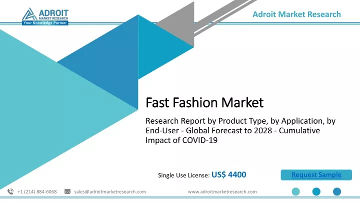 PPT - Fast Fashion Market Share,Trends,Scope And Opportunities 2021 ...