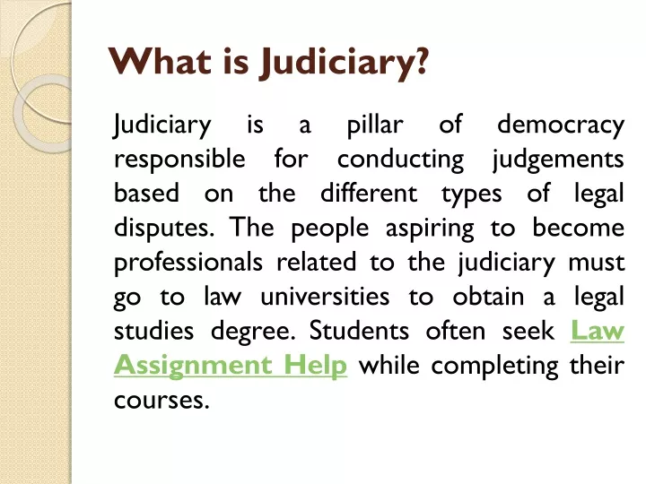 Ppt What Is Judiciary Powerpoint Presentation Free Download Id 11450023