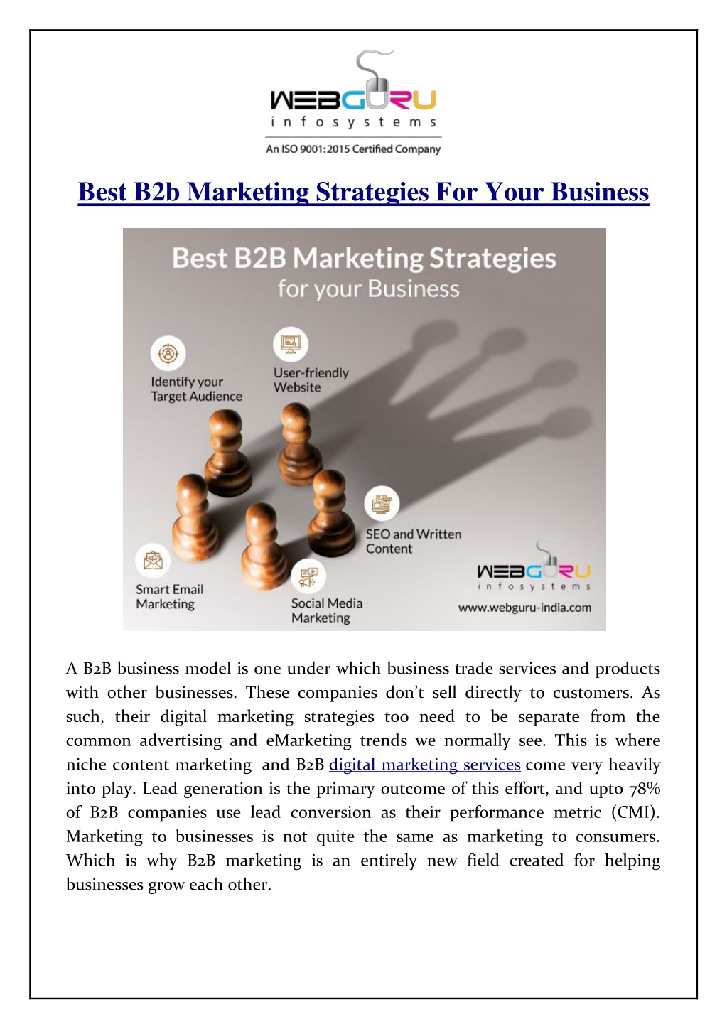 PPT - Best B2b Marketing Strategies For Your Business PowerPoint ...