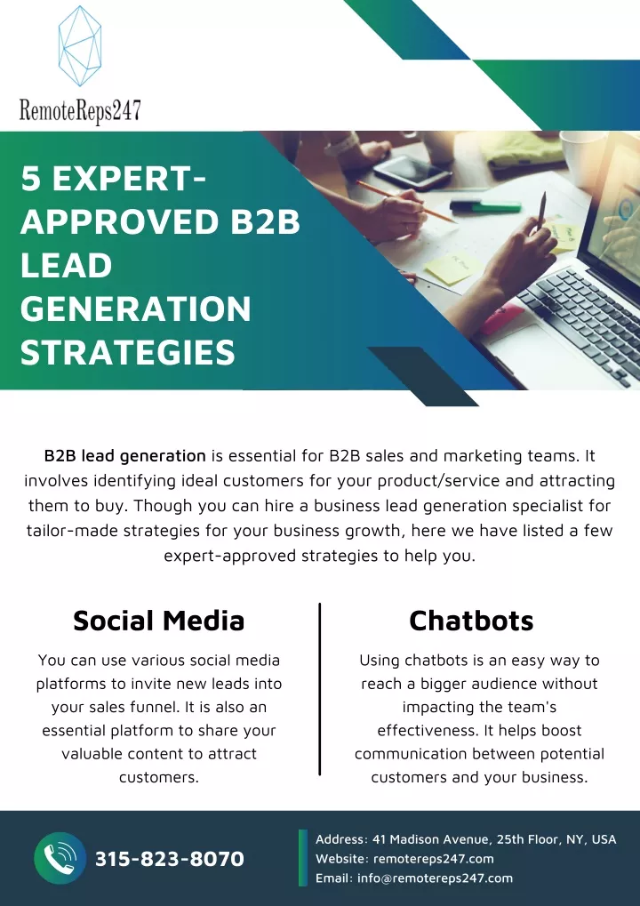 5 Expert-Approved B2B Lead Generation Strategies