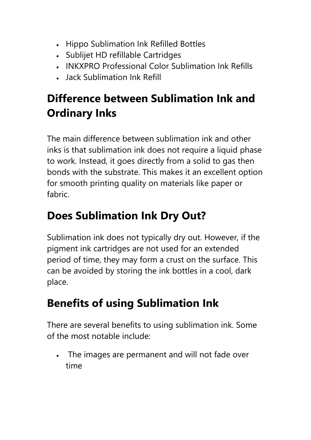 Ppt Best Sublimation Ink For Your Printer Buyers Guide Powerpoint Presentation Id11450870 7518