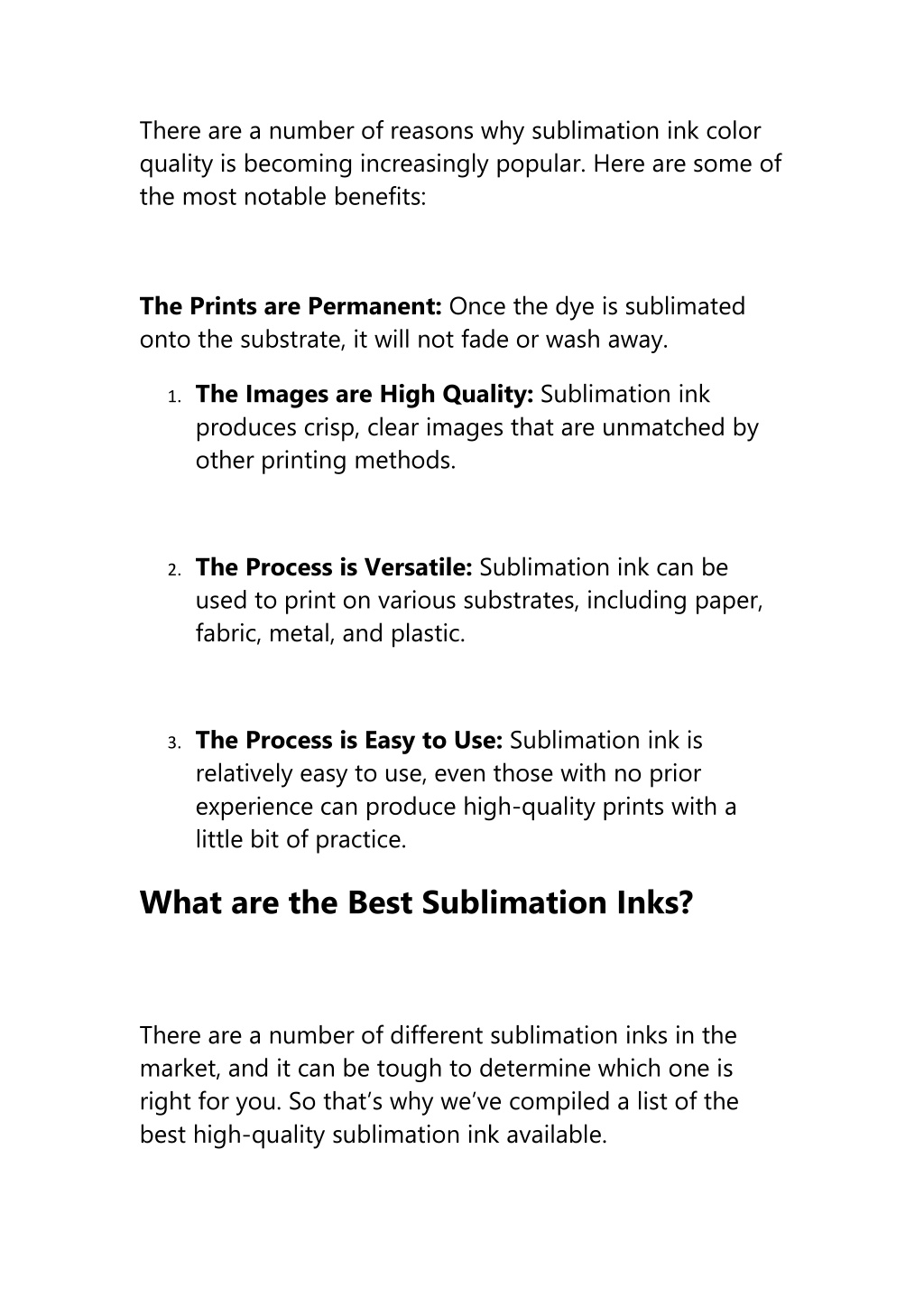 Ppt Best Sublimation Ink For Your Printer Buyers Guide Powerpoint Presentation Id11450870 7526