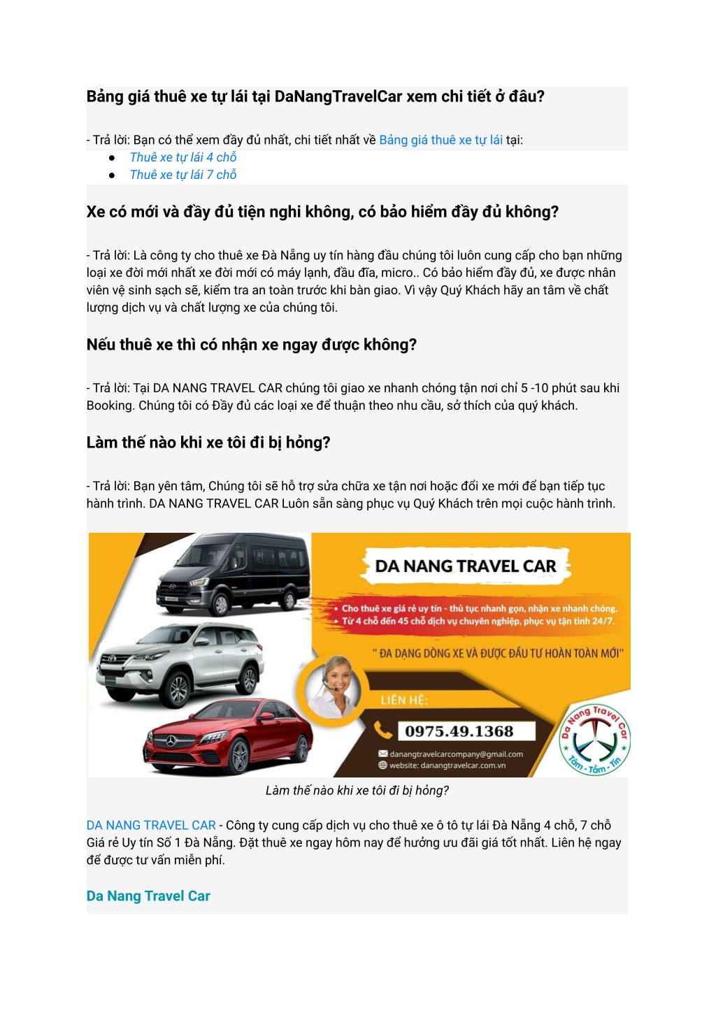 PPT - Thuê xe ô tô đà nẵng PowerPoint Presentation, free download - ID ...