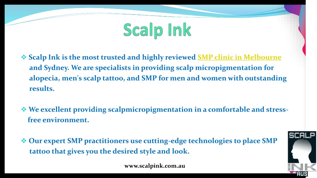 PPT Best SMP Clinic in Melbourne and Sydney Scalp Ink PowerPoint