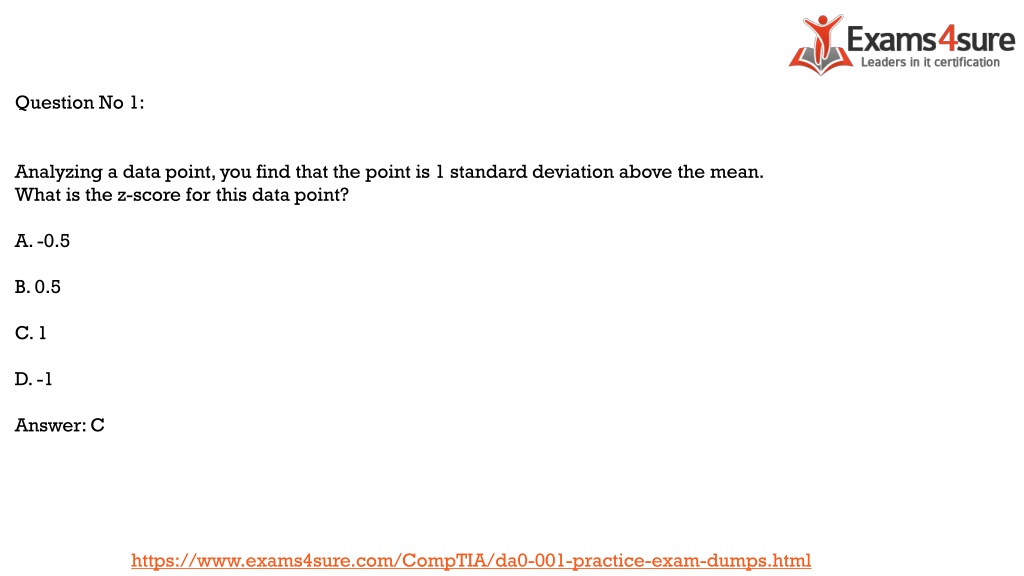 PPT - CompTIA Data DA0-001 Questions Answers PowerPoint Presentation Sns-Brigh10