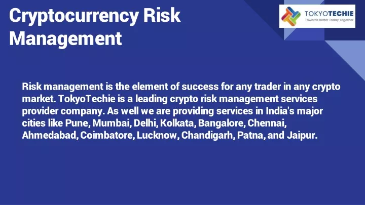 risk management cryptocurrency