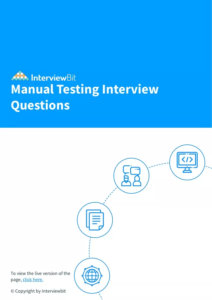 PPT - Manual Testing Interview Questions and Answers PowerPoint ...