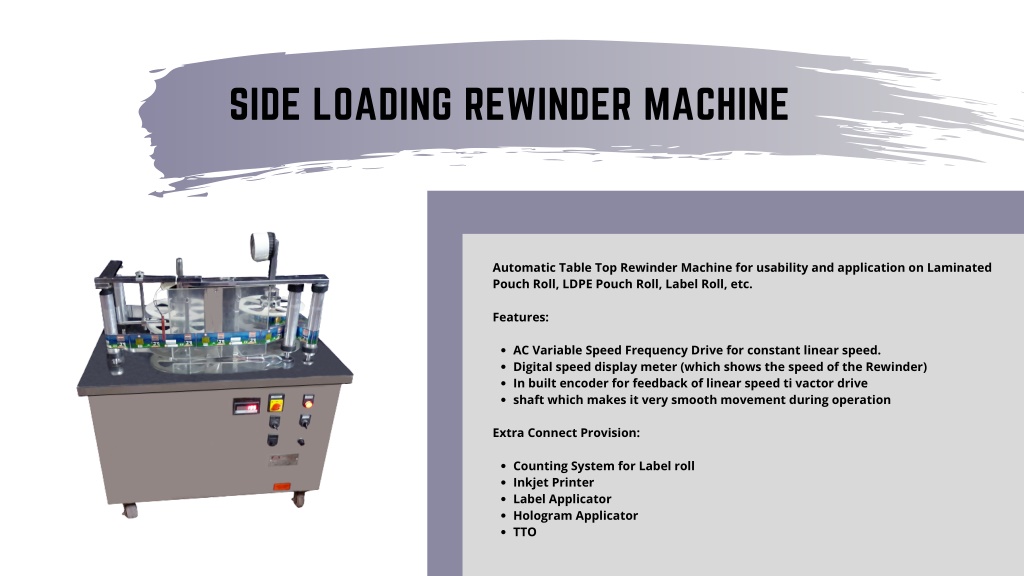 PPT - Rewinder Machine PowerPoint Presentation, Free Download - ID:11453241