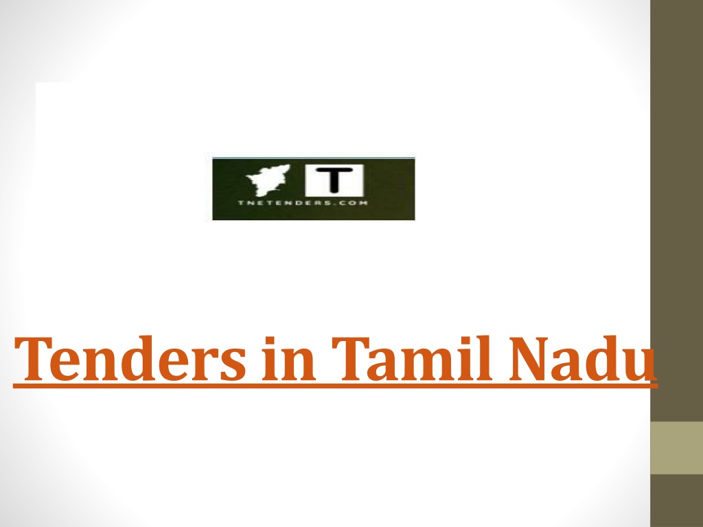 tamil nadu tourism department tenders