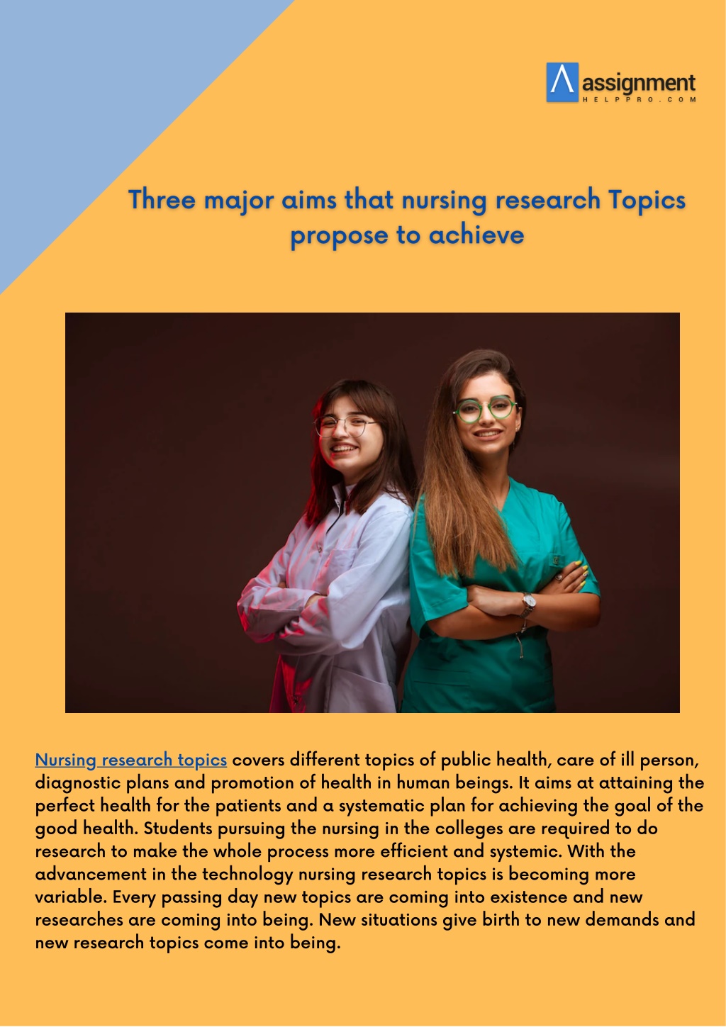 nursing research topics ppt