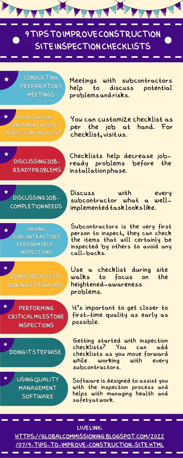 Ppt - 9 Tips To Improve Construction Site Inspection Checklists 