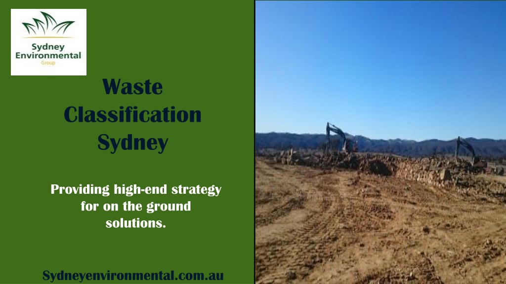 PPT - Waste Classification Sydney PowerPoint Presentation, free ...