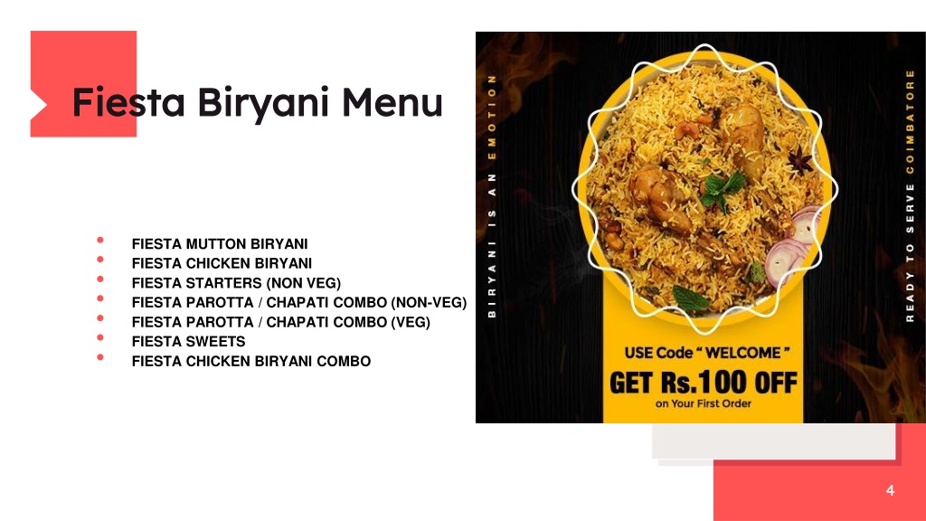 PPT Best biryani in Coimbatore Chicken Biryani Mutton Biryani