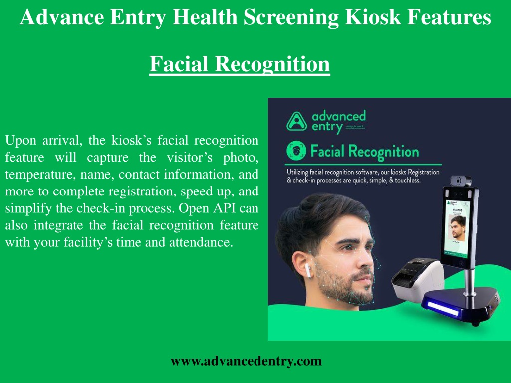 Ppt Top 10 Things To Know About The Advance Entry Health Screening Kiosk Powerpoint 5616