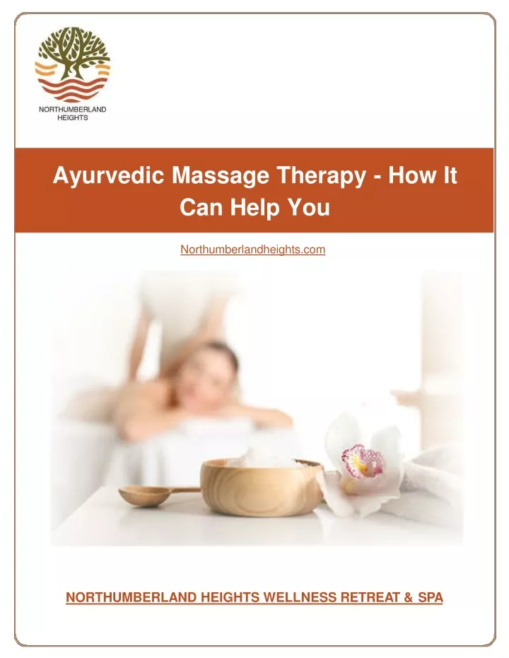 PPT Ayurvedic Massage Therapy How It Can Help You PowerPoint