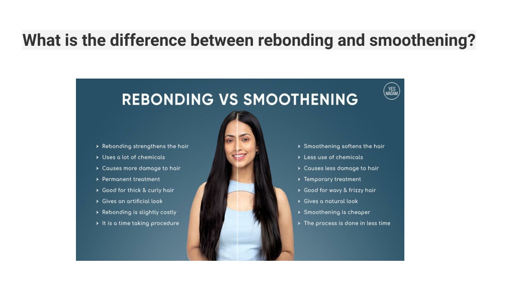 Ppt Hair Rebonding Vs Hair Smoothening Whats The Better Option Powerpoint Presentation 4503