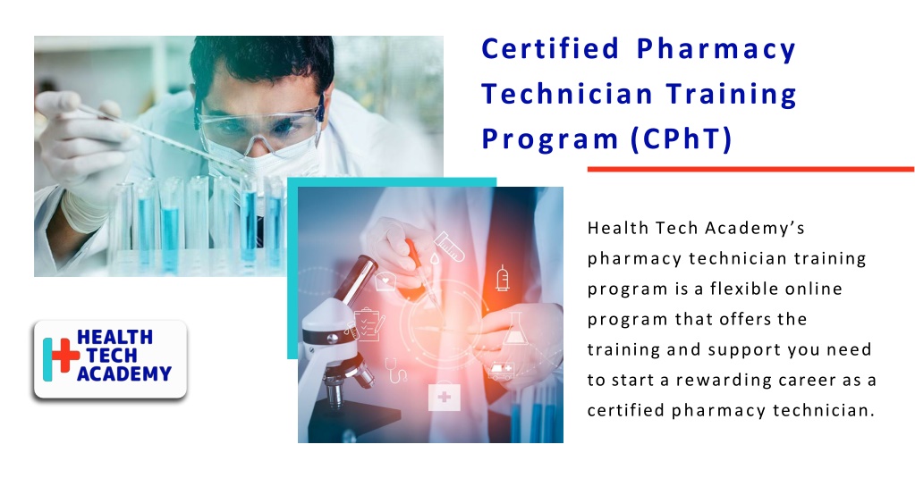 PPT - Top Leading Online Courses To Become A Pharmacy Technician ...