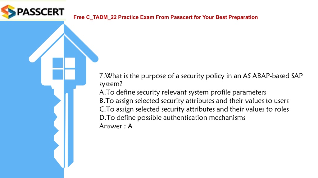 C-TADM-22 Visual Cert Test