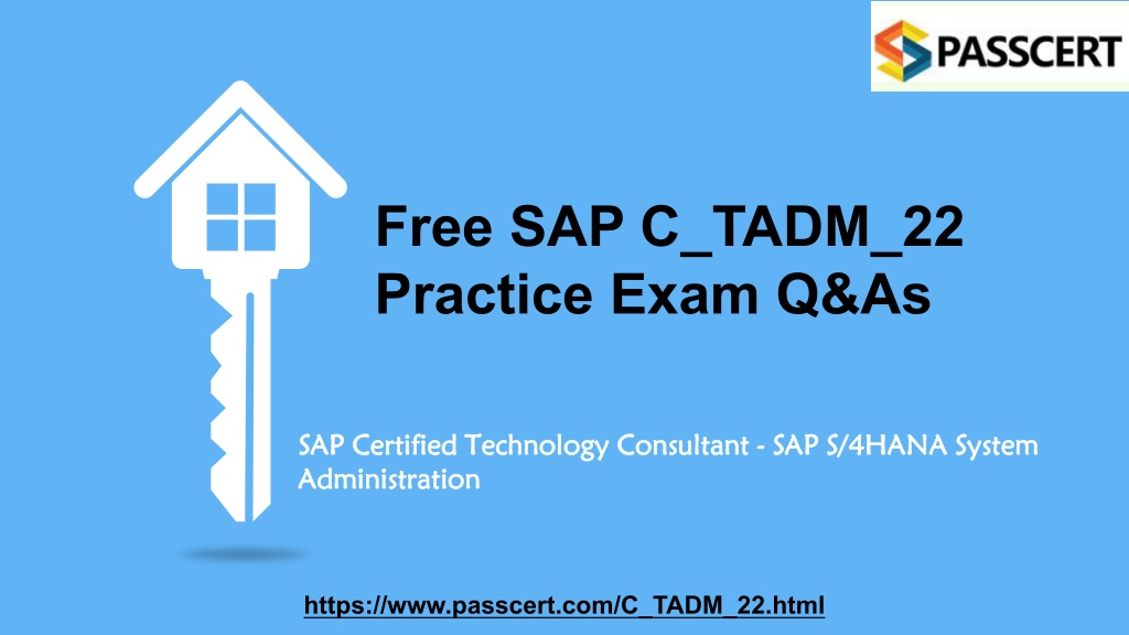 Test C-TADM-22 Topics Pdf