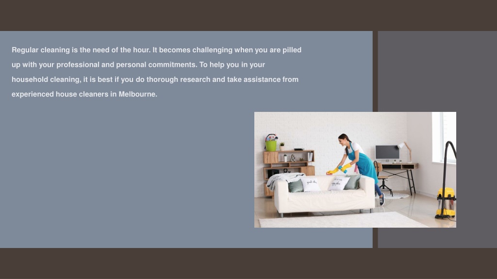 Ppt Reasons To Hire Professional House Cleaners Powerpoint Presentation Id 11465807