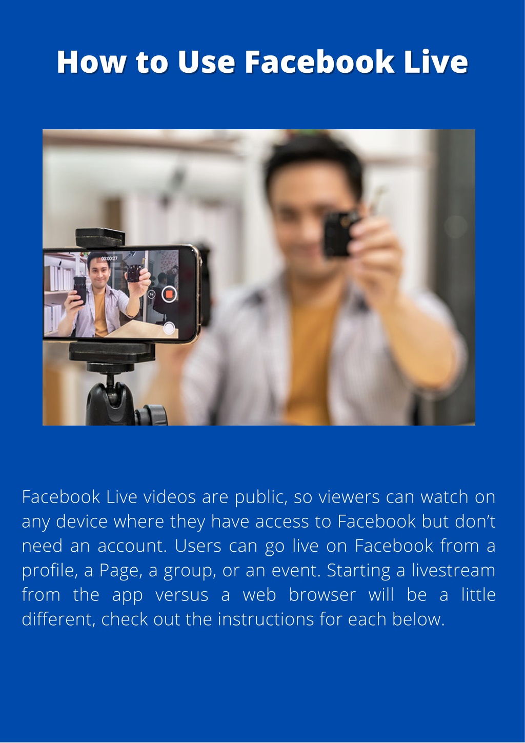 facebook live powerpoint presentation