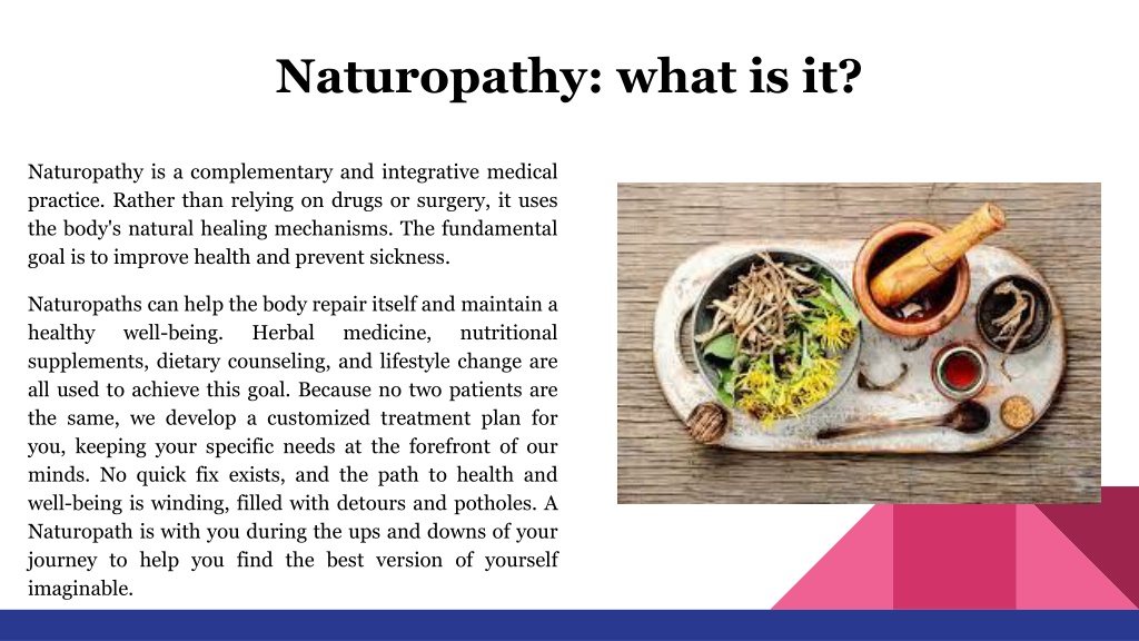 Ppt What Is Naturopathy And How A Naturopath Can Help You Powerpoint Presentation Id11467267