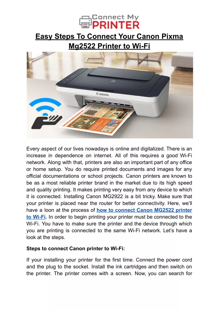 ppt-easy-steps-to-connect-your-canon-pixma-mg2522-printer-to-wi-fi