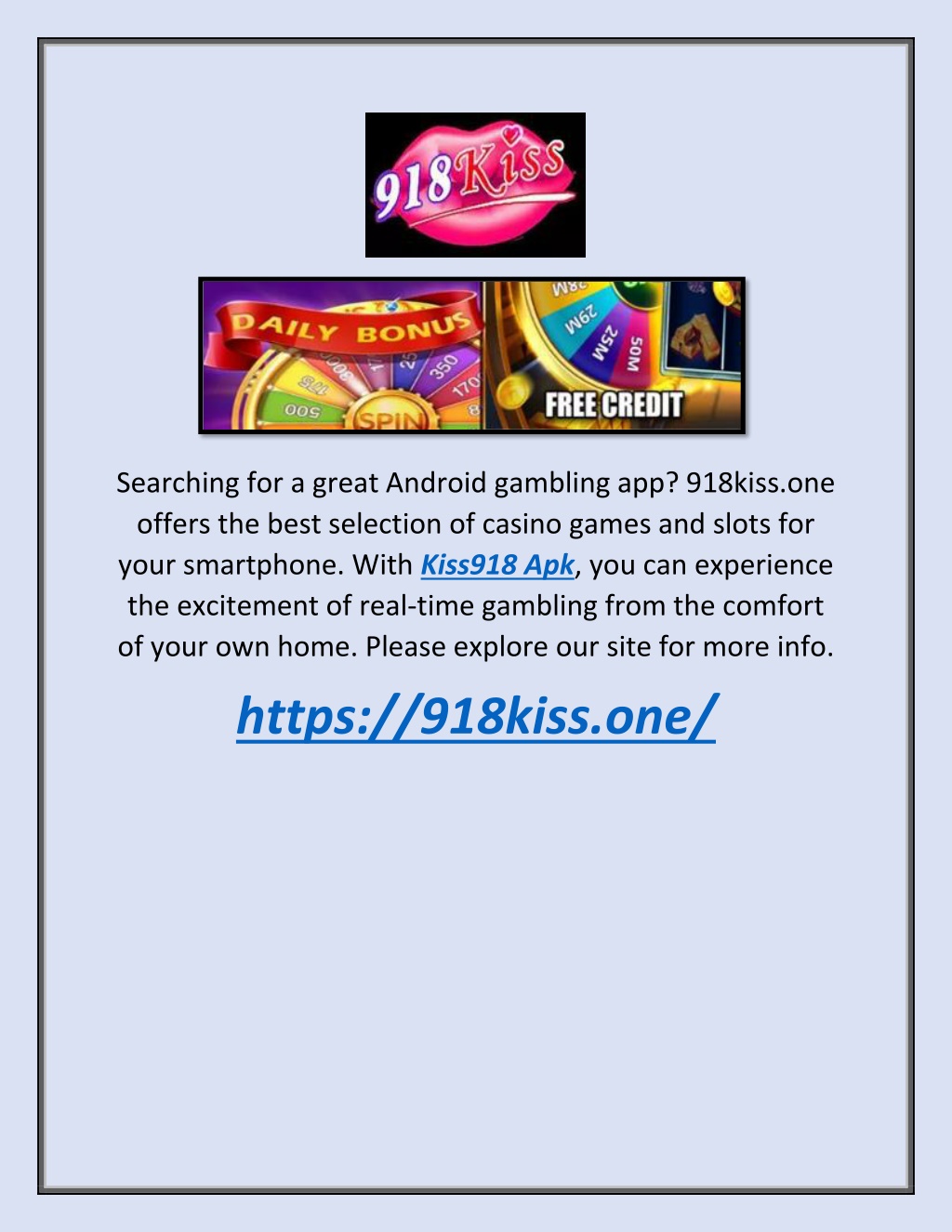 PPT Kiss918 Apk 918kiss one PowerPoint Presentation free download PPT Kiss918 Apk 918kiss one PowerPoint Presentation free download