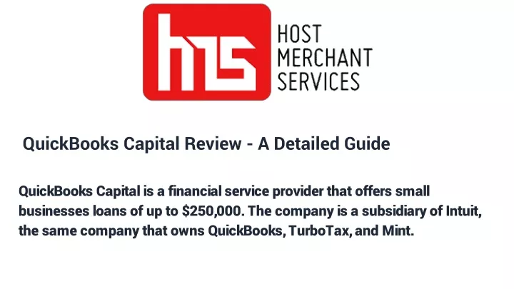 Quickbooks Capital Reviews