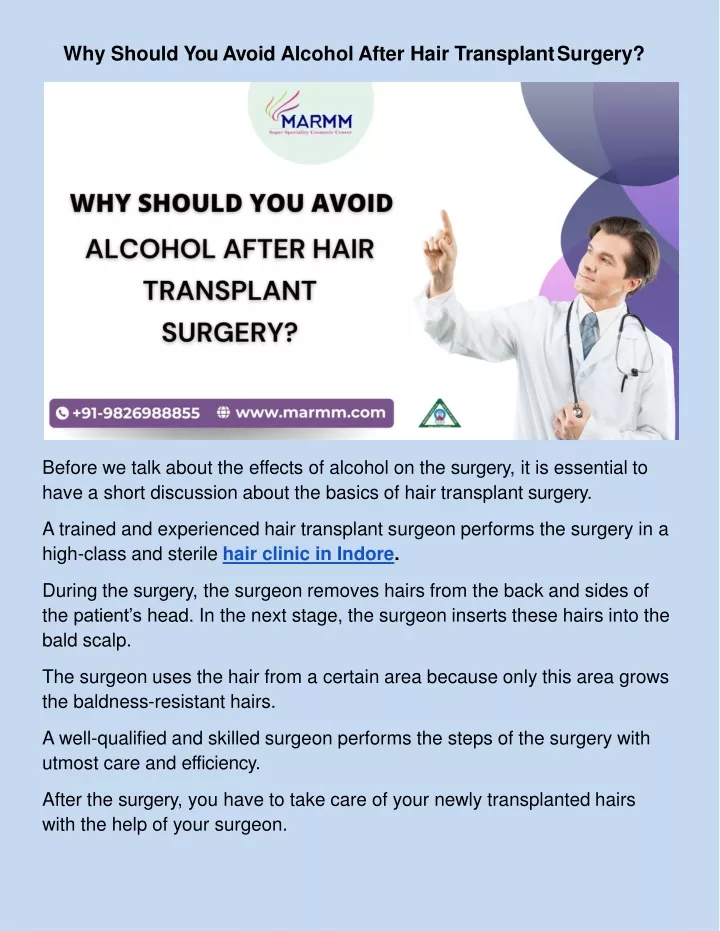 ppt-why-should-you-avoid-alcohol-after-hair-transplant-surgery