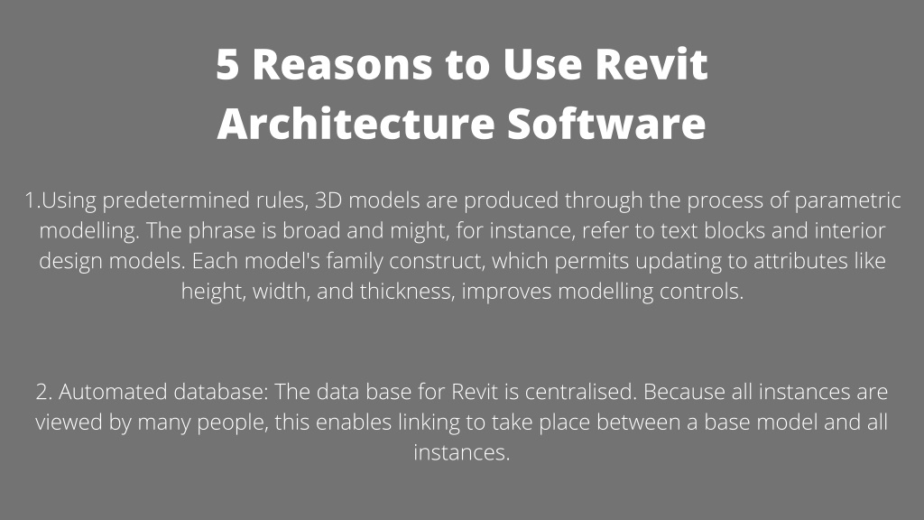 PPT - IS Revit Architecture really useful (1) PowerPoint Presentation ...