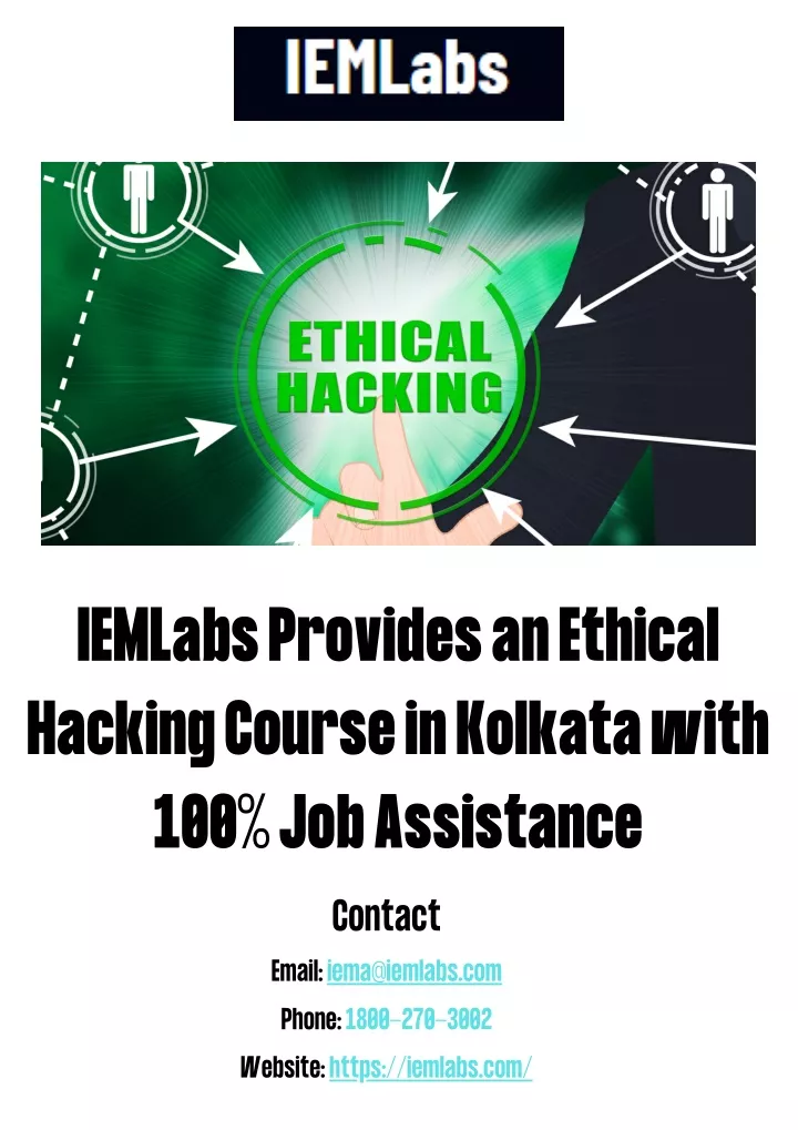 PPT IEMLabs Provides An Ethical Hacking Course In Kolkata With 100 