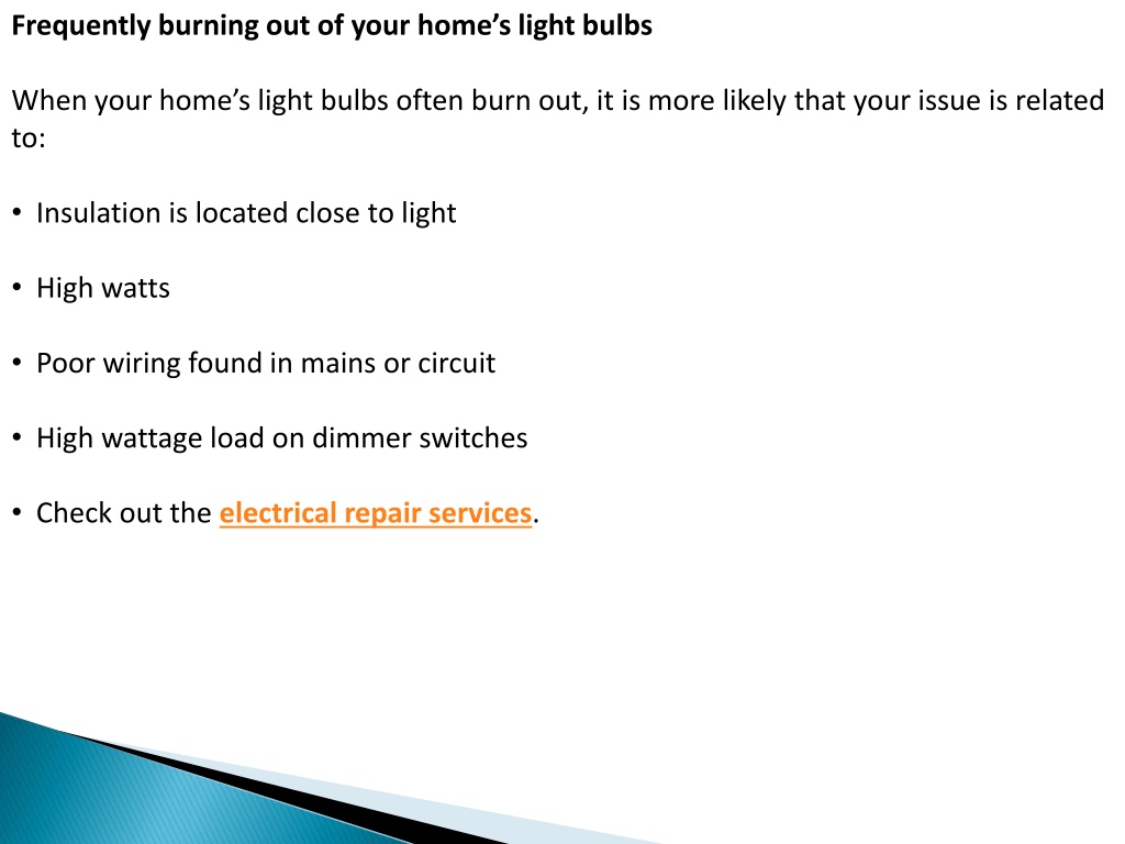 PPT 15 Most Common Electrical Problems You Should Know About