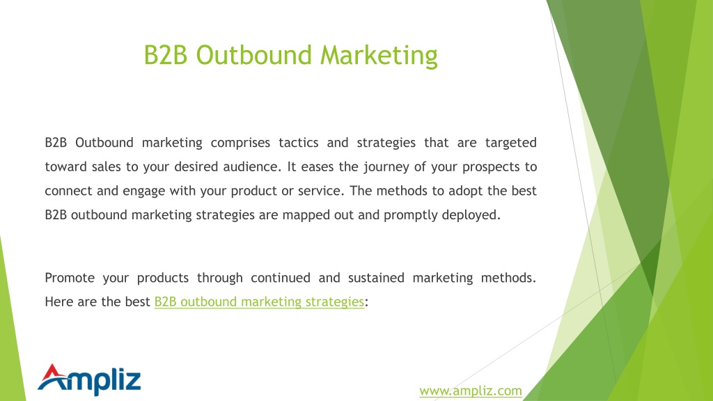 PPT - B2B-Outbound-Marketing-Strategies PowerPoint Presentation, Free ...