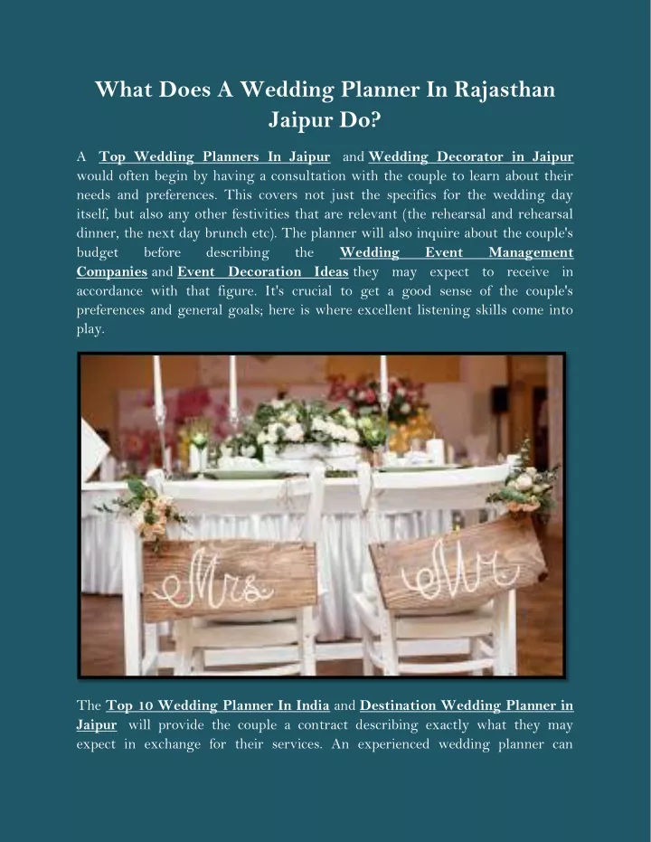 ppt-what-does-a-wedding-planner-in-rajasthan-jaipur-do-powerpoint