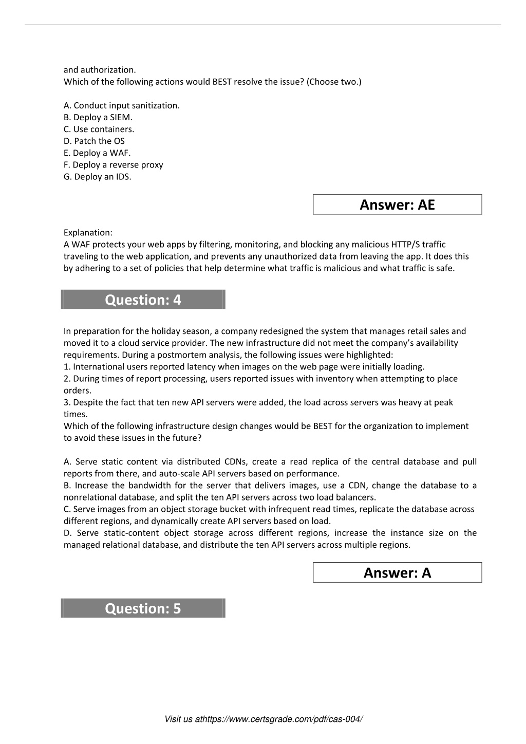 Clear CAS-004 Exam