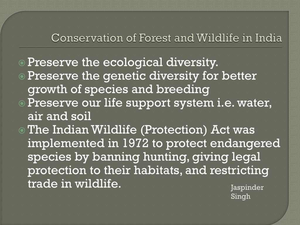 Ppt - Forest And Wildlife Resources Powerpoint Presentation, Free 