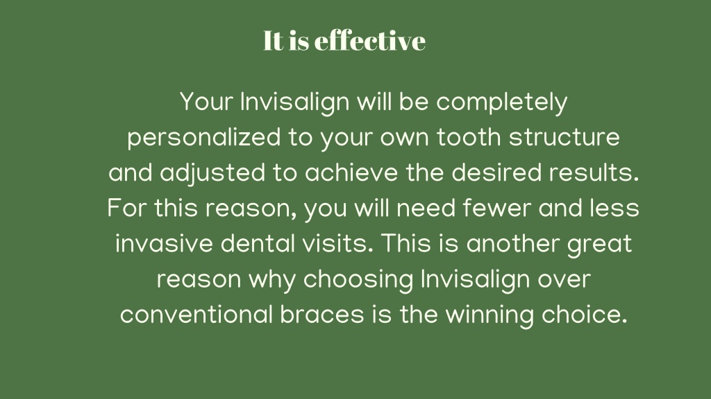 PPT - Benefits Of Invisalign Treatment PowerPoint Presentation, free ...