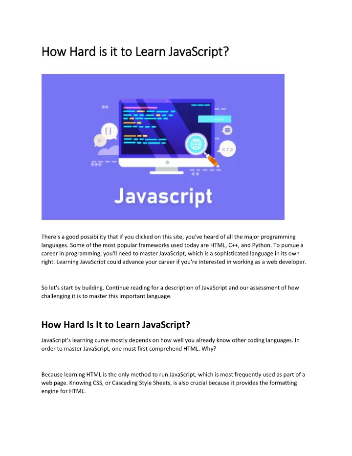 ppt-how-hard-is-it-to-learn-javascript-powerpoint-presentation-free-download-id-11484113