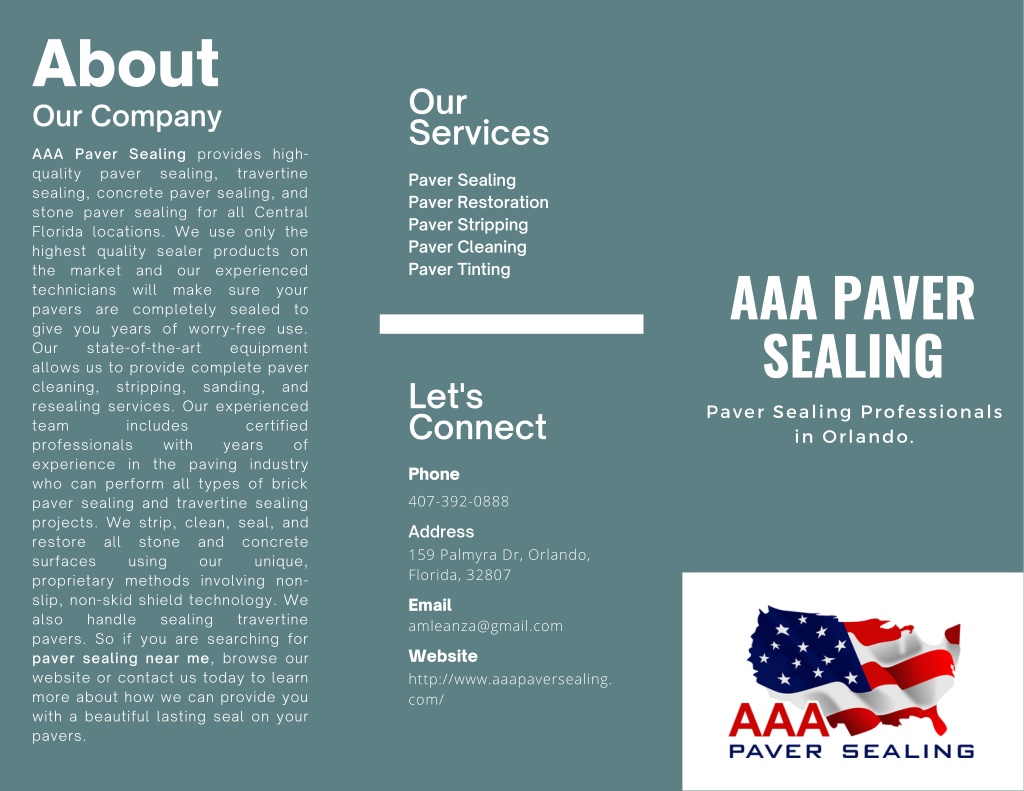 PPT - AAA Paver Sealing PowerPoint Presentation, free download - ID ...