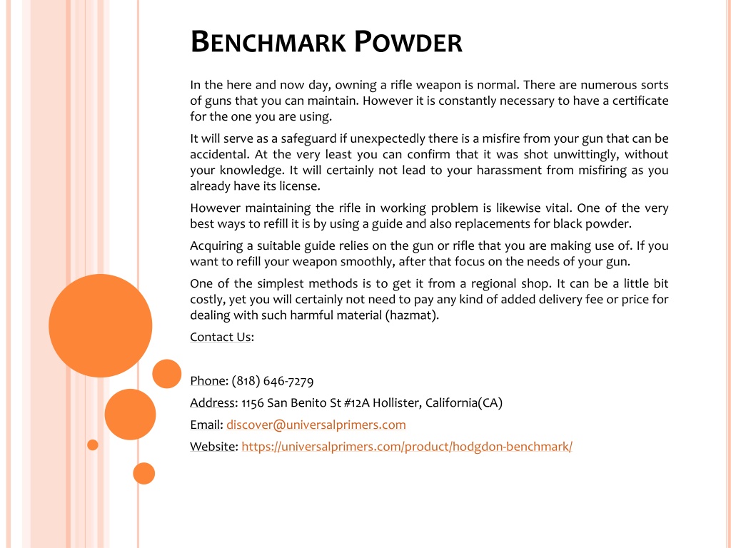 benchmark powder 5.56