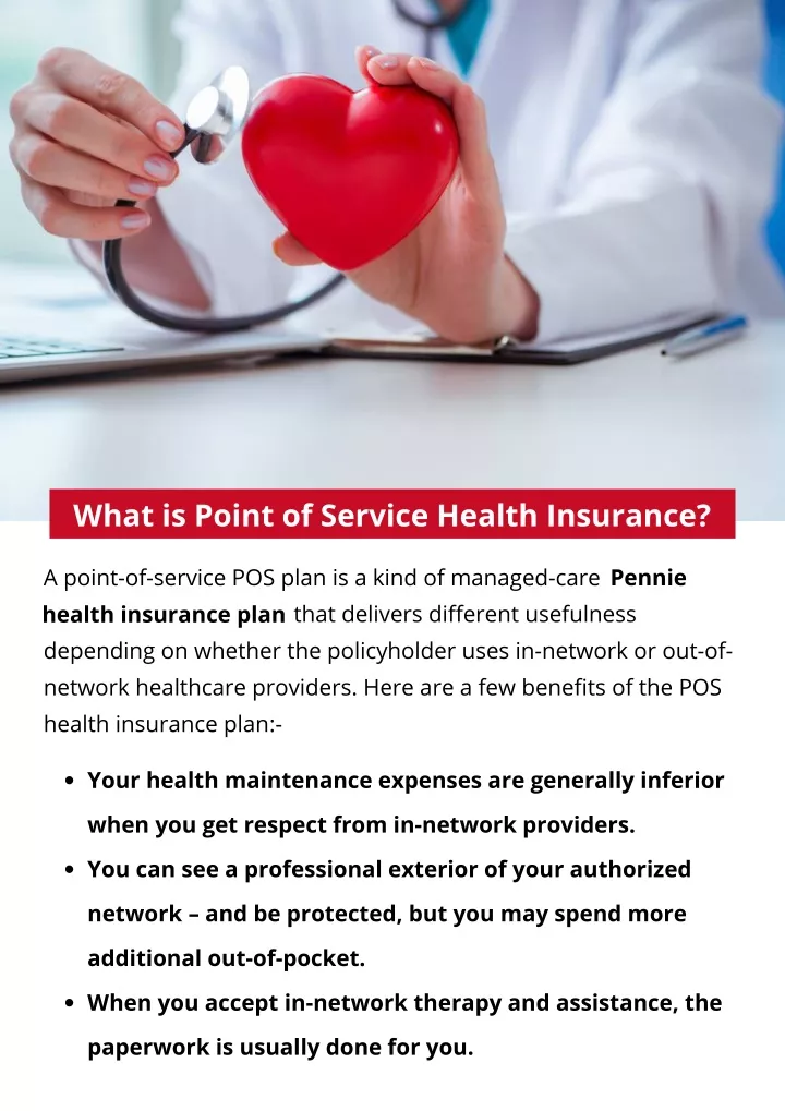 What Is Point Of Service In Healthcare