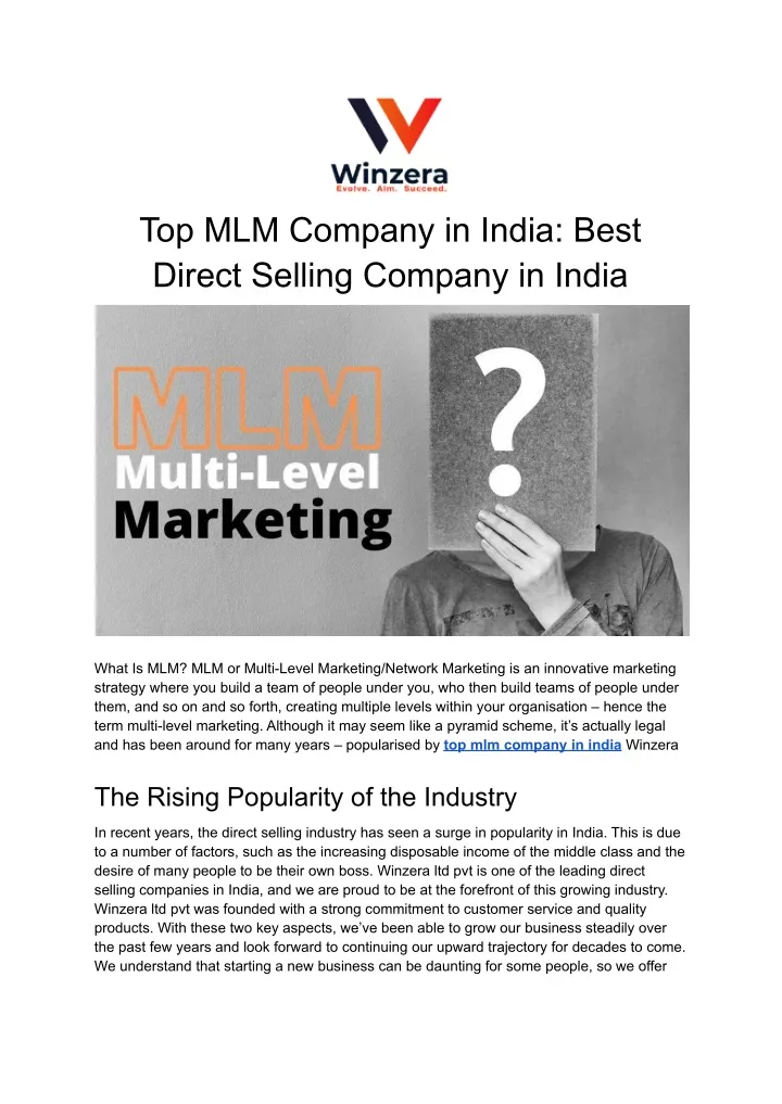 top-10-best-direct-selling-companies-in-india-2023-inventiva