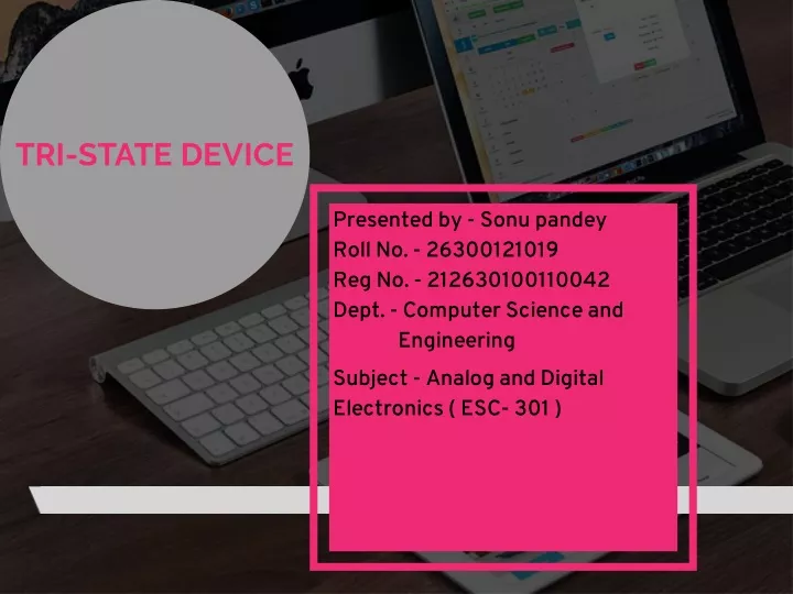 PPT TRI STSTE DEVICE PowerPoint Presentation, free download ID11489964