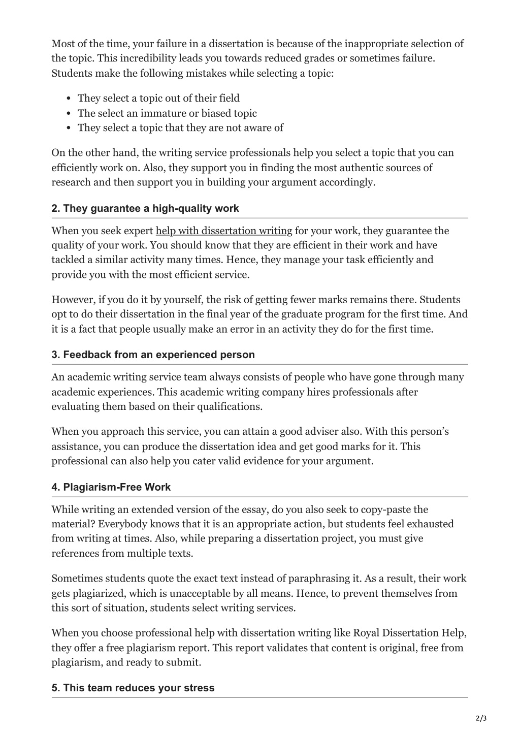 Ppt 6 reasons why you need help with dissertation writing powerpoint